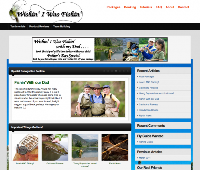 Wishin’ I Was Fishin’